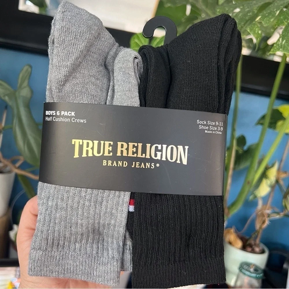 True Religion Boys Sock Set of 6